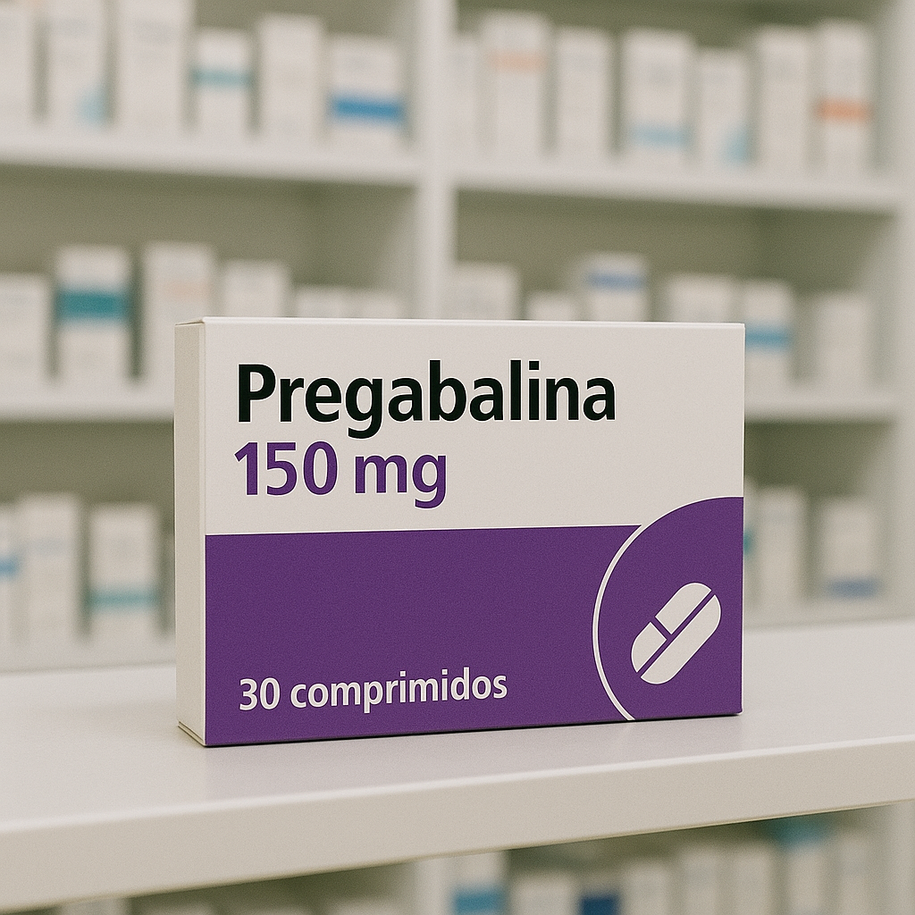 Pregabalina 150mg 30 comprimidos