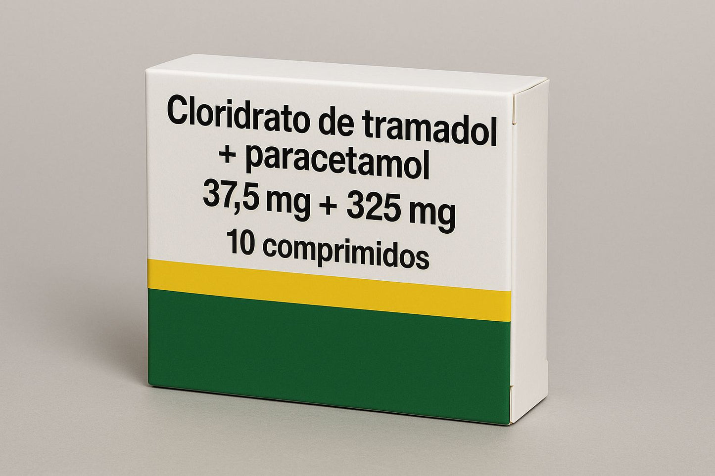 Cloridrato de tramadol + paracetamol 37,5mg+325mg 10cp