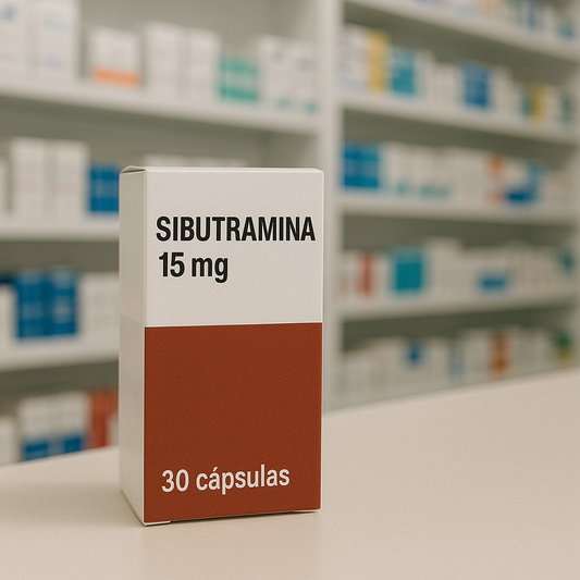 Sibutramina 15mg 30 comprimidos