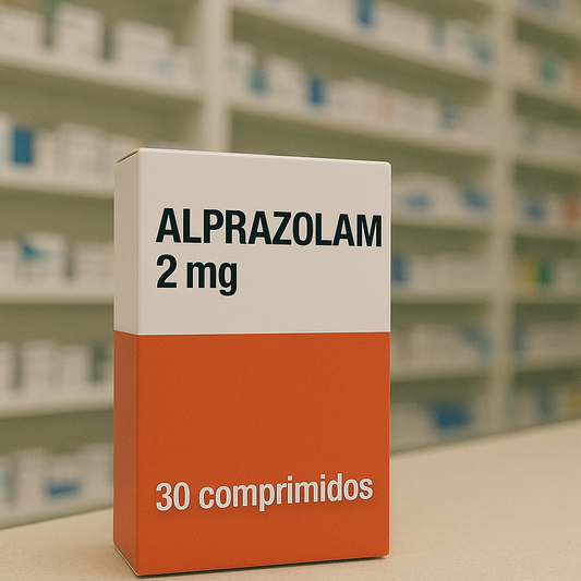 Alprazolam 2mg 30 comprimidos