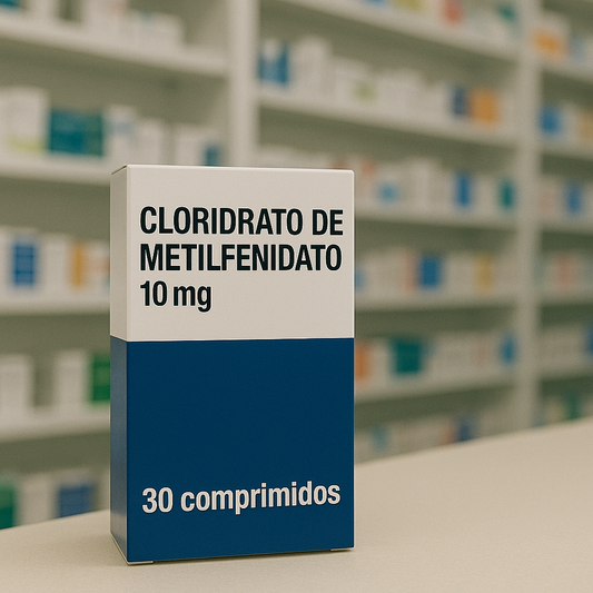 cloridrato de metilfenidato 10mg 30 comprimidos