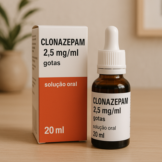 Clonazepam 2,5mg/ml 20ml gotas
