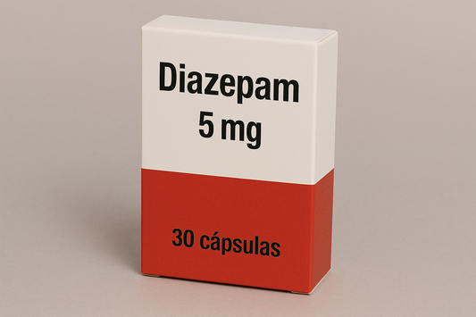Diazepam 5mg 30 comprimidos