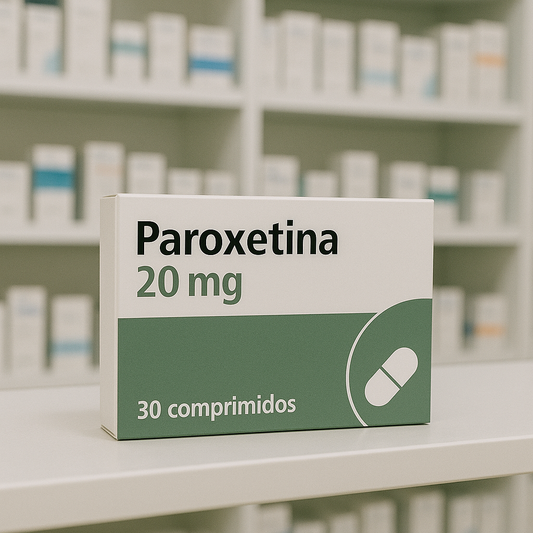 Paroxetina 20mg 30 comprimidos