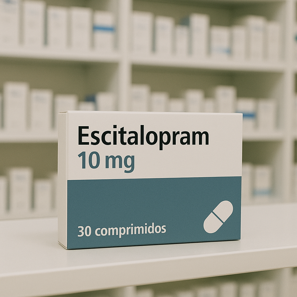 Escitalopram 10mg 30 comprimidos