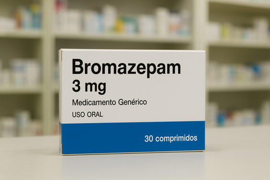 Bromazepam 3mg 30 comprimidos